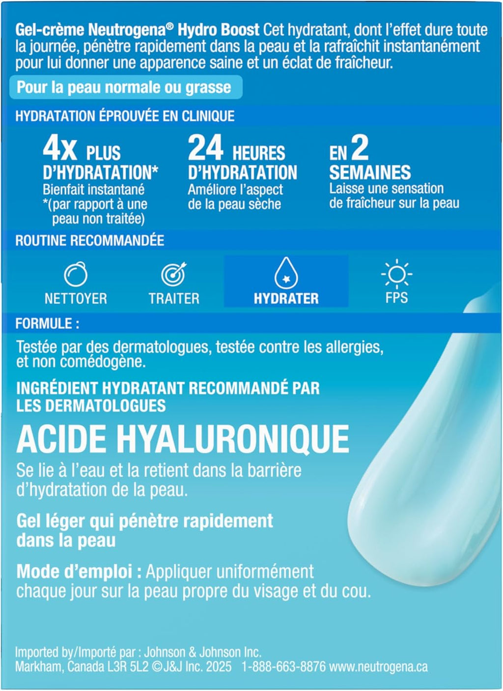 Hydro Boost Gel Cream Face Moisturizer, 47Ml