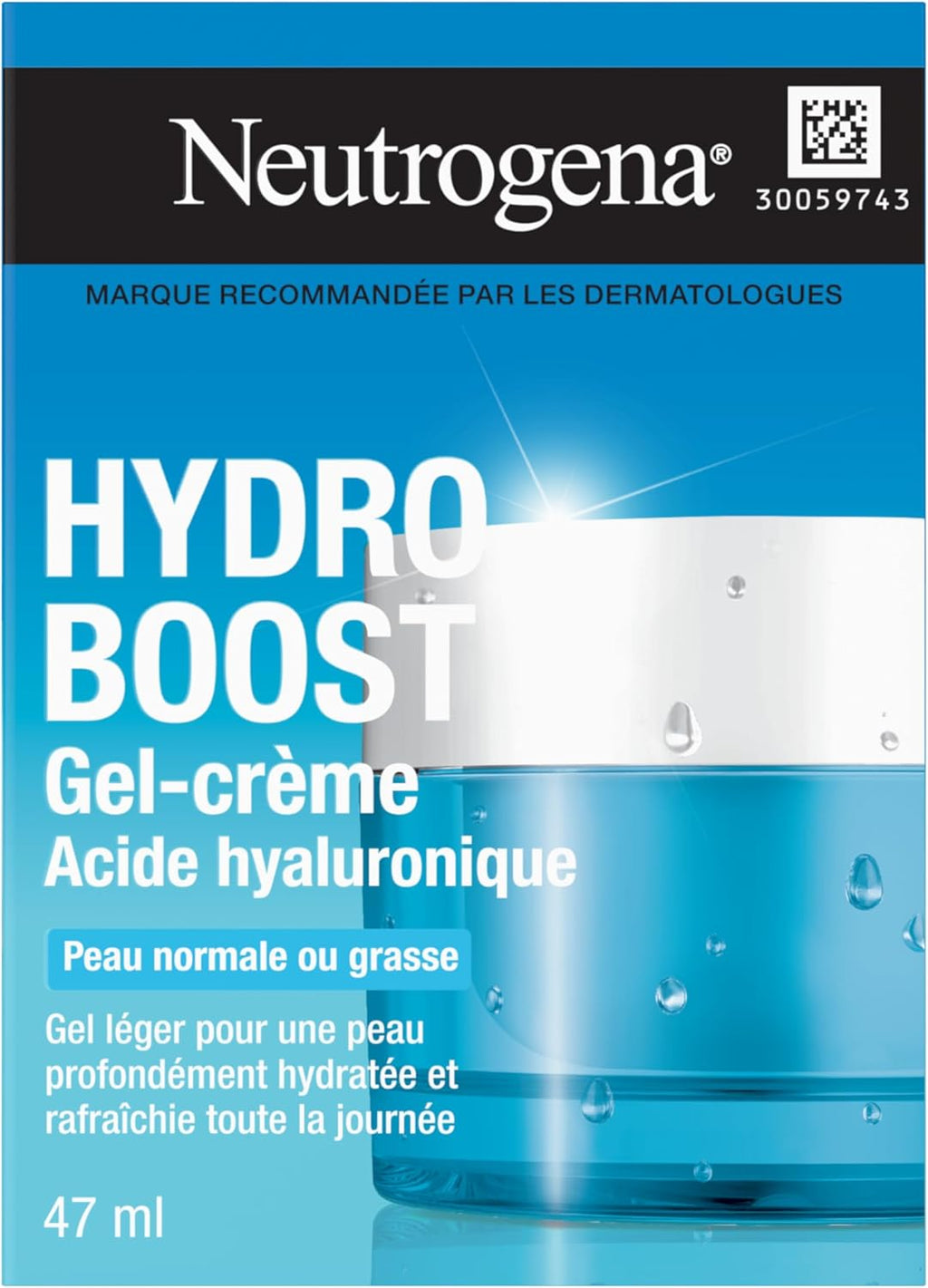 Hydro Boost Gel Cream Face Moisturizer, 47Ml