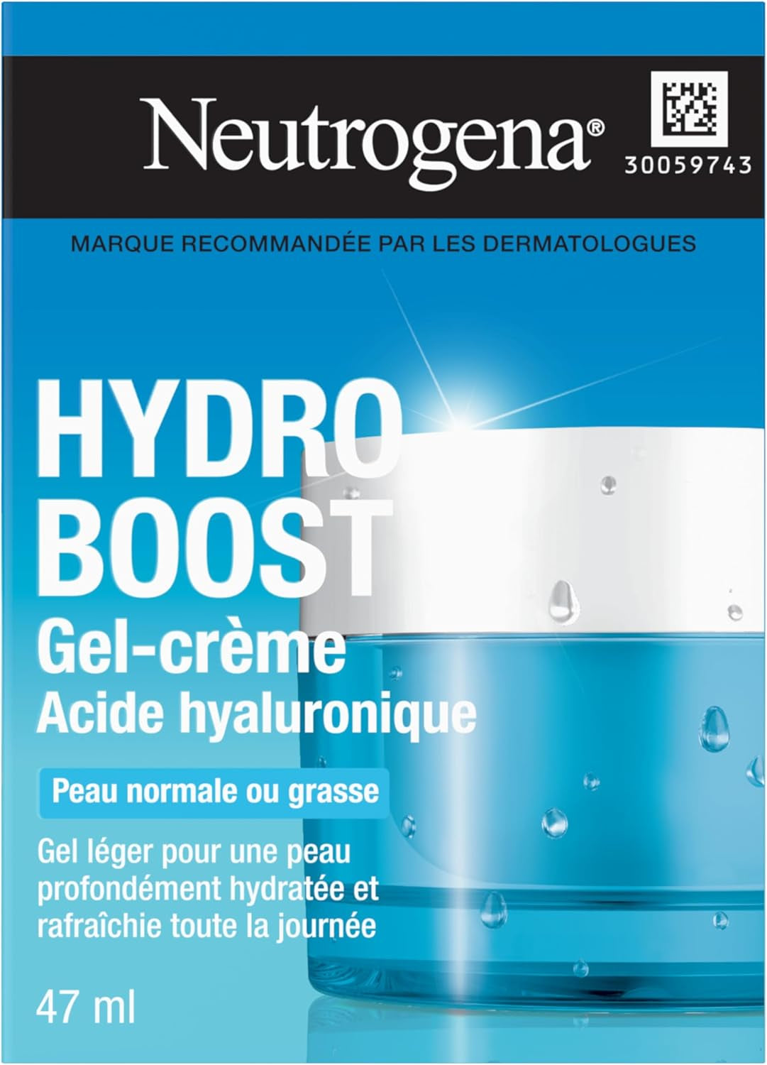 Hydro Boost Gel Cream Face Moisturizer, 47Ml